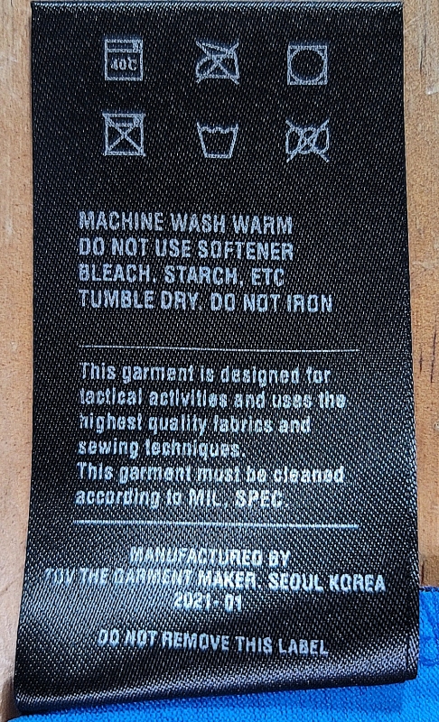 하이퍼옵스 블루 티셔츠 잘 받았습니다.