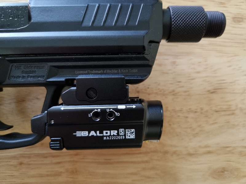 발더 미니보다 좀 더 큰 웨픈라이트...