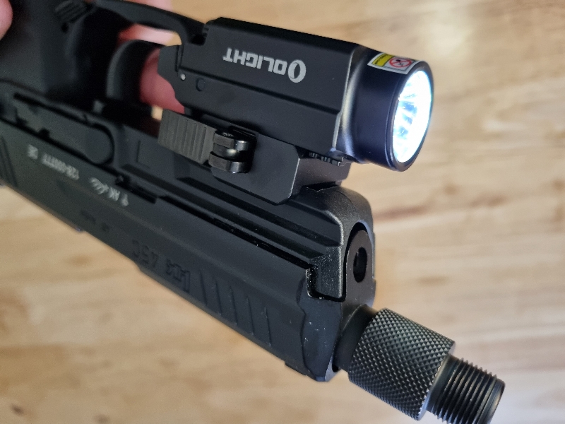 발더 미니보다 좀 더 큰 웨픈라이트...