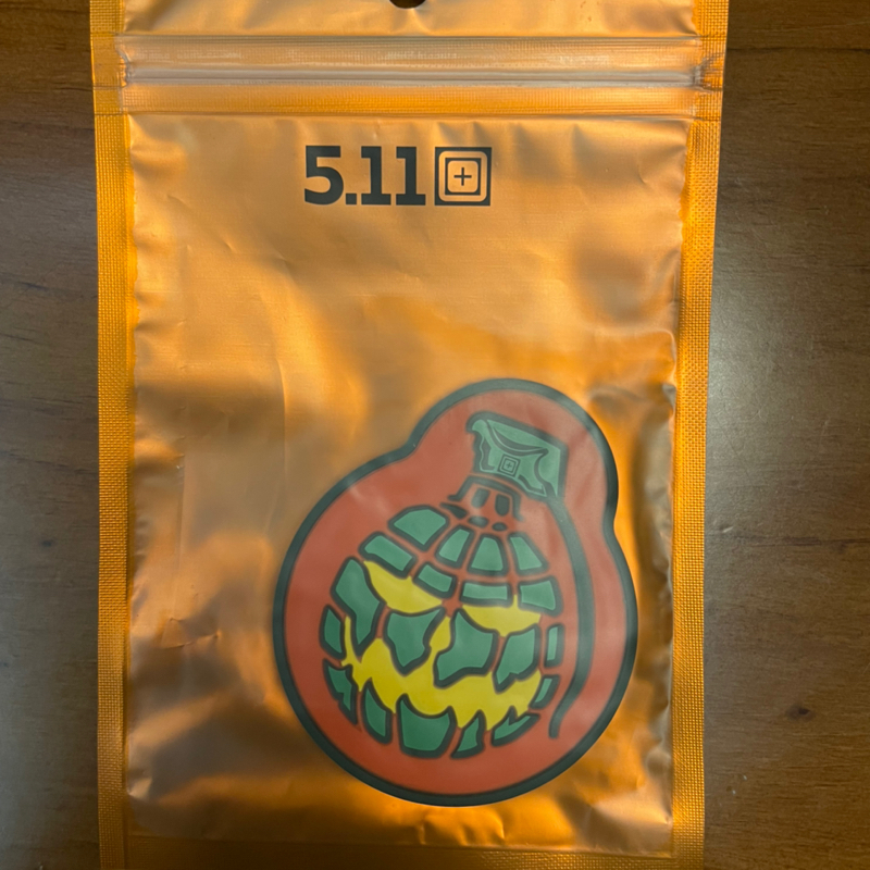 5.11 택티컬 잭오랜턴 그레네이드 패치