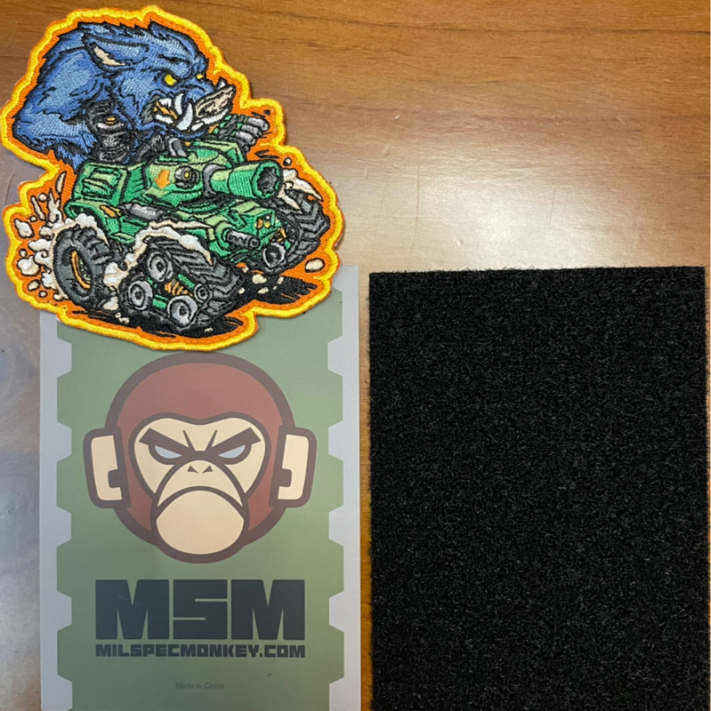 밀스펙 몽키 워 머신 보어 1 모랄 패치