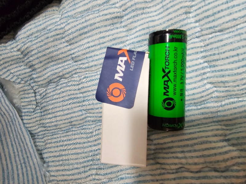 맥스토치 MTBT 26650 5000MAh