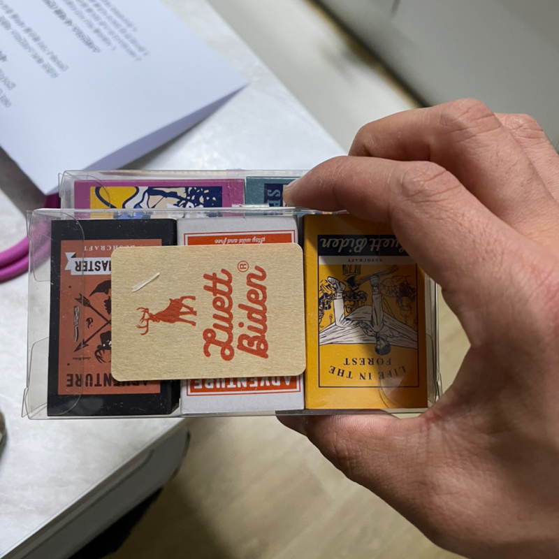 루엣비든 레트로 디자인 상냥