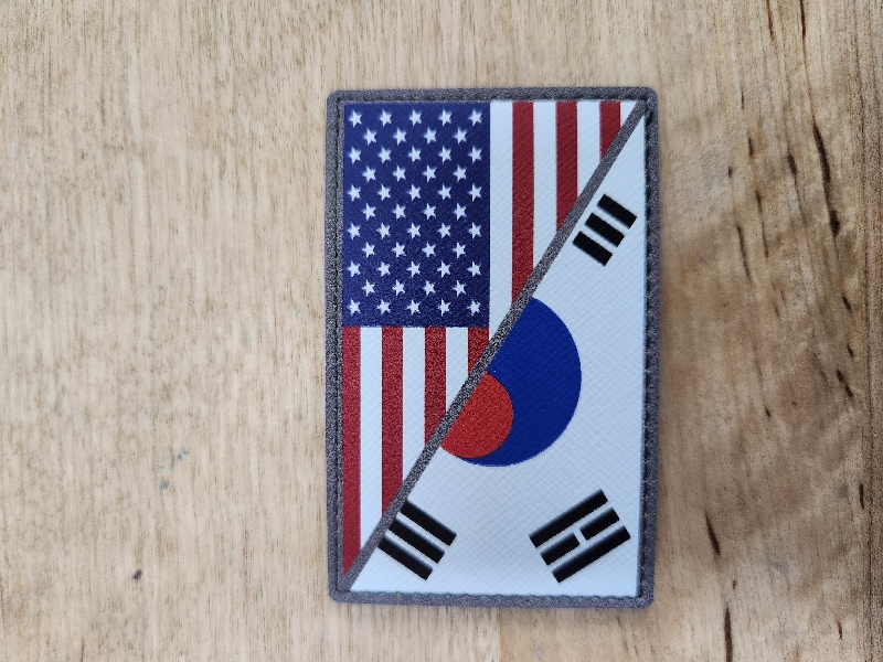 아이언로미오멀티플래그패치