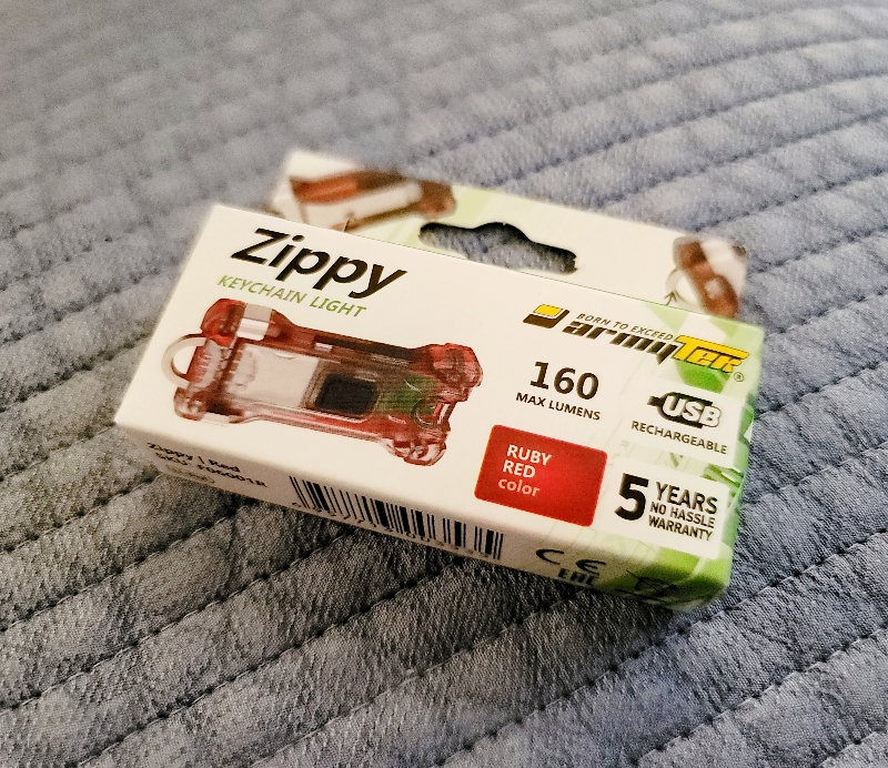 아미텍 지피 키체인라이트