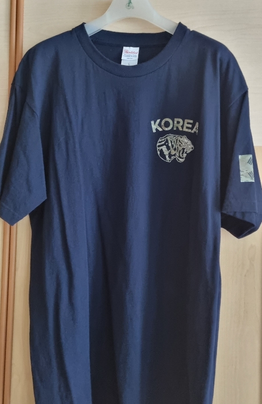 쿠닌 멀티캄ᆢ KOREA 호랑이 반팔 티셔츠