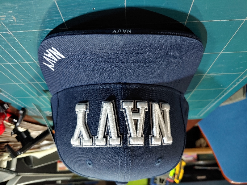 보내주신 라피드 도미넌스 해군 모자 잘 받았습니다.