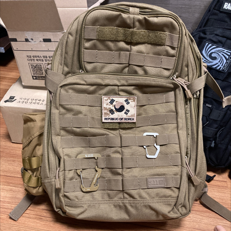 5.11 러쉬와 찰떡 궁합!