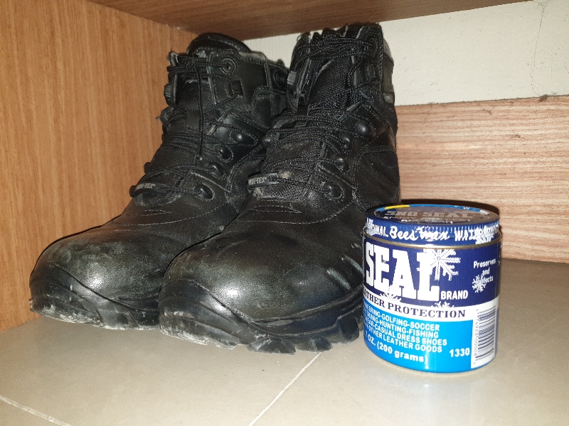 GoreTex 방수 유지