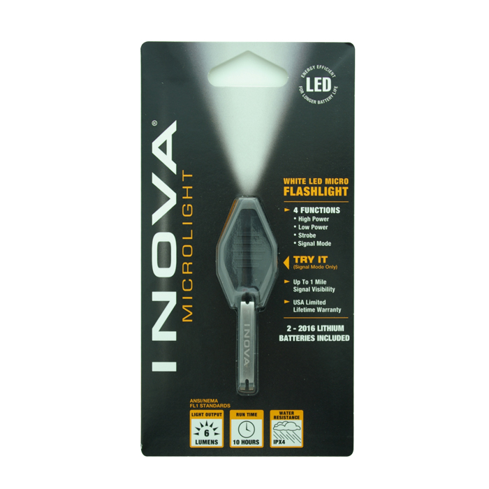 이노바(INOVA) 이노바 MICROLIGHT Black Body Spotlight White LED - 이노바 블랙바디 스포트라이트 화이트 LED