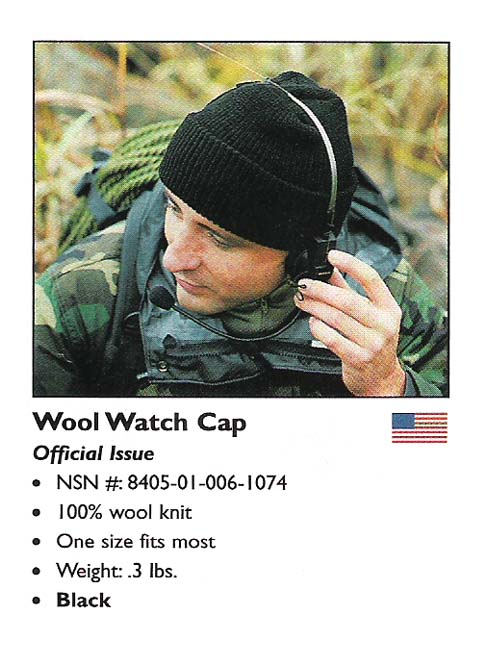 미군부대(GI) 미군 울 빵모자(Orlon Knit Watch Cap) 