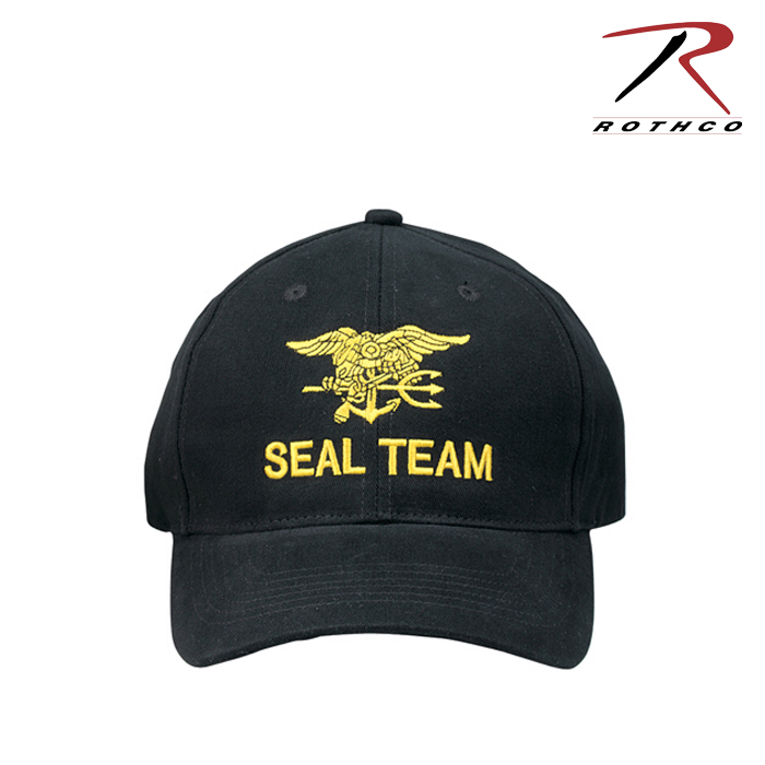 로스코(Rothco) [Rothco] Seal Team Supreme Low Profile Insignia Cap - 로스코 씰팀 로고 캡 모자