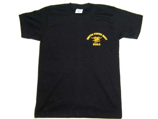 기타브랜드(ETC) U.S. Navy Seal Mark - 네이비씰 Black/OD Green 티셔츠