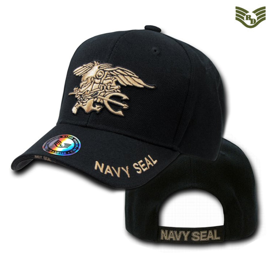 라피드 도미넌스(Rapid Dominance) [Rapid Dominance] RD - Embroidered Military Baseb. NAVY SEALS (Black) - 라피드 도미넌스 네이비씰 캡모자 (블