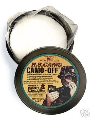 미군부대(GI) H.S. Camo-Off® Camo Make-Up Remover - 위장크림 제거