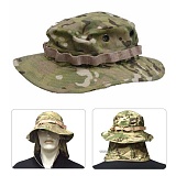 Ripstop Multicam Boonie Neck Cover - 립스탑 멀티캠 부니햇 (목덮개 내장형) 