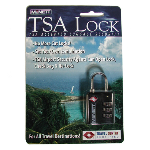 맥넷(Mcnett) TSA Lock 미국 국토안보부 교통안전청 인증 여행가방 자물쇠