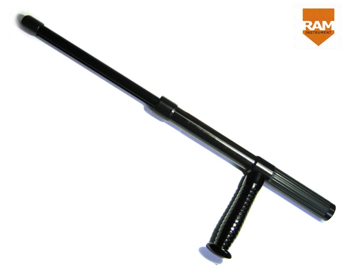 램 인스트루먼트(RAM Instrument) 21 in. Side Handle Expandable Police Baton Rubber Grip - RAM 사이드 핸들 경찰봉 