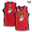 [Rapid Dominance] Basketball Jersey Marine Red - 라피드 도미넌스 미해병 농구 박스 티셔츠