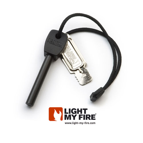 라이트마이파이어(LightMyFire) [Light My Fire] 스웨덴 불꽃점화금속 - Army형 파이어 스타터 (블랙)