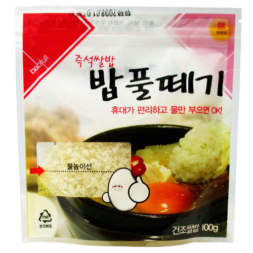 기타브랜드(ETC) 밥풀떼기 - 건조쌀밥 100g