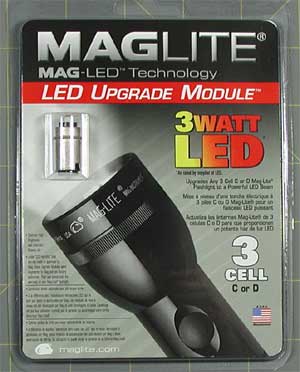 맥라이트(Maglite) [Maglite] 3W LED Upgrade Module - 맥라이트맥라이트 3W LED 업그레이드 모듈 