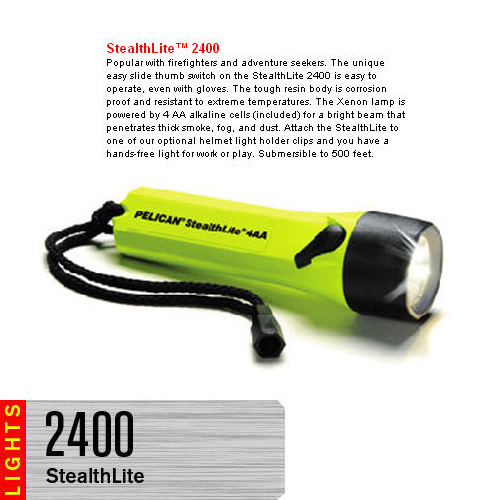 펠리칸(PELICAN) [Pelican] StealthLite™ 2400 Scuba Light - 펠리컨 스텔스 라이트 2400 스쿠버 라이트