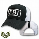 [Rapid Dominance] Law Enf. Mesh Caps. FBI (Black)) - 라피드 도미넌스  미연방수사국 메쉬 캡모자