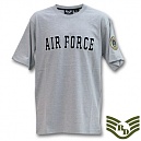 [Rapid Dominance] R17 Applique Text Military T-Shirts 001. Air Force - 라피드 도미넌스 미공군 아플리케 티셔츠