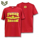 [Rapid Dominance] Military Ts Force Recon Wing Red - 라피드 도미넌스 미해병 리콘 레드 티셔츠 