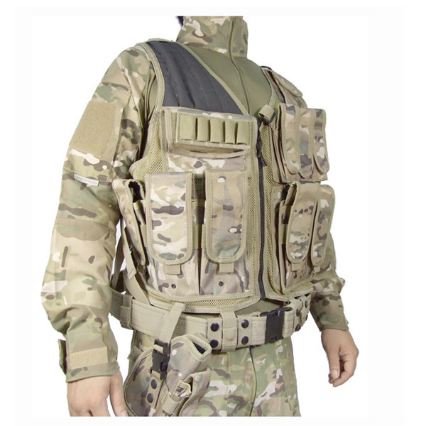레플리카(Replica) MultiCam All in One Tactical Vest - 멀티캠 올인원 택티컬 조끼 (레플리카)