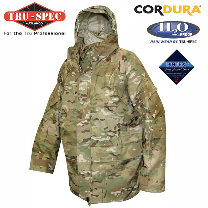 트루스펙(TRUSPEC) [TRU-SPEC®] Multicam H2O ECWCS GEN-2 PARKA - 2세대 고어텍스 디자인 멀티캠 파카