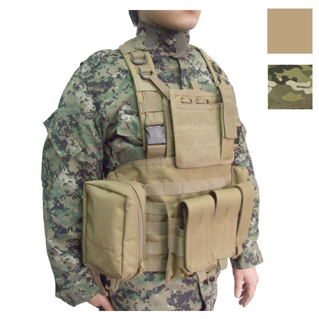 레플리카(Replica) Tactical STRIKE Commando Recon Chest Harness + 6 Pouch 