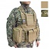 Tactical STRIKE Commando Recon Chest Harness + 6 Pouch 