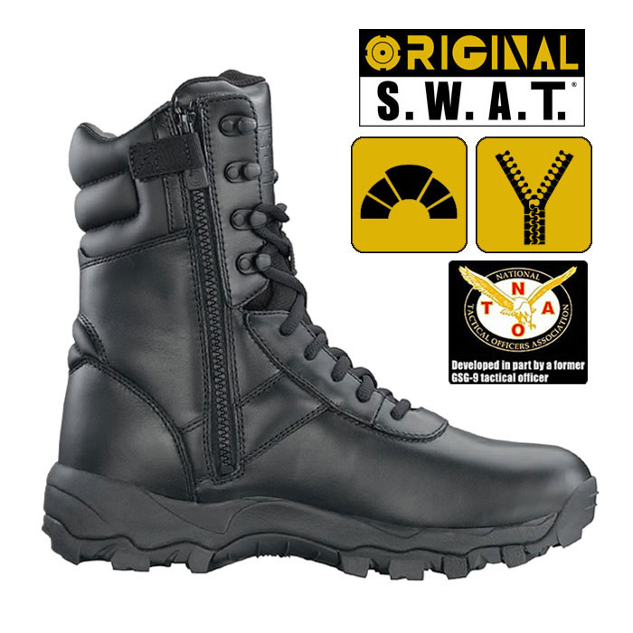 오리지널 SWAT(Original SWAT) [Original S.W.A.T] SEK 9000 Size Zip - 오리지널 스와트 NTOA인증 전술부츠 사이드 지퍼 SEK 9000 SZ (단종)