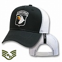 [Rapid Dominance] Military Mesh Caps. 101st. Airborne Black - 라피드 도미넌스 미공수 101st 메쉬 캡모자