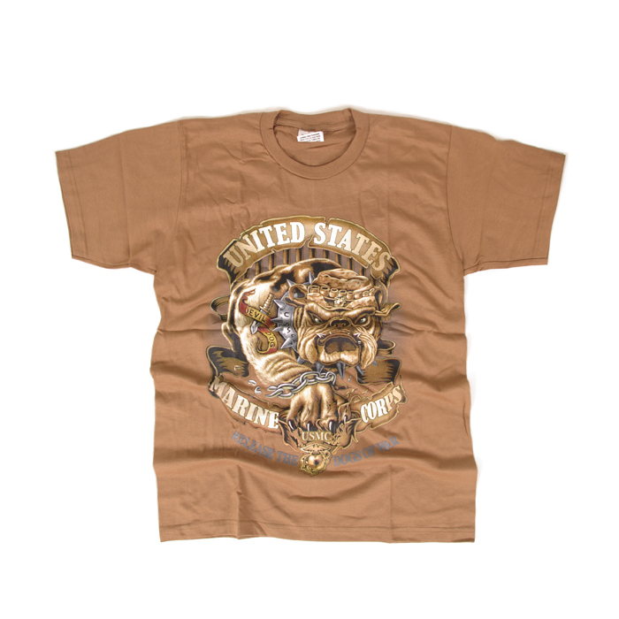 기타브랜드(ETC) USMC bulldog T-shirts - 미해병 불독 반팔 티셔츠