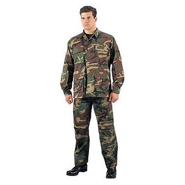 미군부대(GI) Original Ripstop BDU military uniform (Woodland) - 오리지널  립스탑 군복 상하의 세트 (우드랜드)