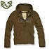[Rapid Dominance] R43 Standard Full Zip Military Hoodies Army Brown - 스탠다드 미육군 아미 지퍼 후드 (브라운