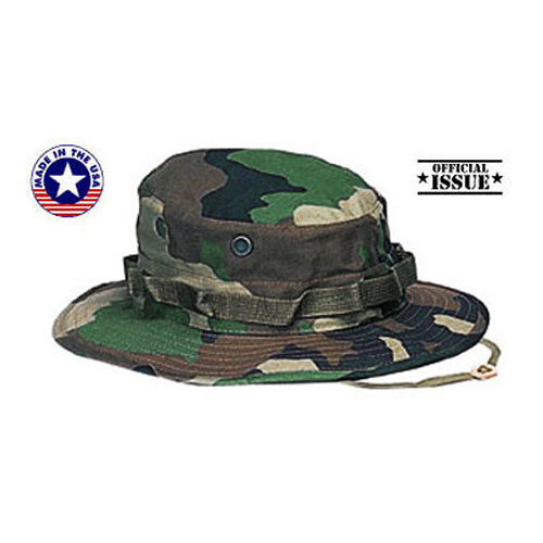 로스코(Rothco) [Rothco] U.S Army Woodland Boonie Hat - 로스코 오리지널 우드랜드 부니햇