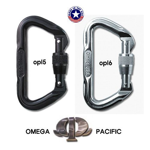 미군부대(GI) [Omega Pacific] D type Carabiner - 오메가퍼시픽 미군 신형 D타입 카라비너 (잠금형)