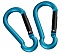 [Munkees] 3236 Pear Carabiner - 몽키스 3236 배모양 카라비너 6x60mm (2개)