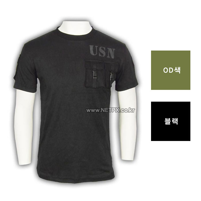 레플리카(Replica) USN Pocket T-Shirt - USN 포켓 티셔츠