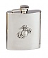 [Rothco] Marine Corps Logo Stainless Steel Flask - 로스코 미해병 스텐인리스 술병