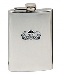 [Rothco] Skull & Wing Stainless Steel Flask - 로스코 해골윙 스텐인리스 술병