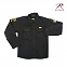 [Rothco] Special Forces Black Vintage Fatigue Shirt - 로스코 스페셜포스 빈티지 블랙 워싱 남방
