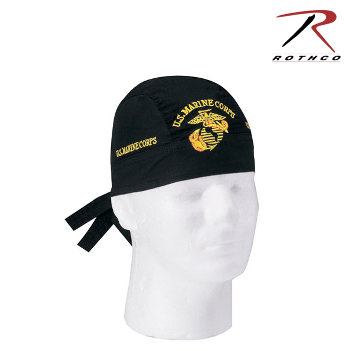 로스코(Rothco) [Rothco] Marine Globe & Anchor Headwrap - 로스코 미해병 헤드랩 두건