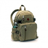 [Rothco] Khaki Vintage Mini inchSTARinch Backpack - 로스코 빈티지 미니 스타 백팩