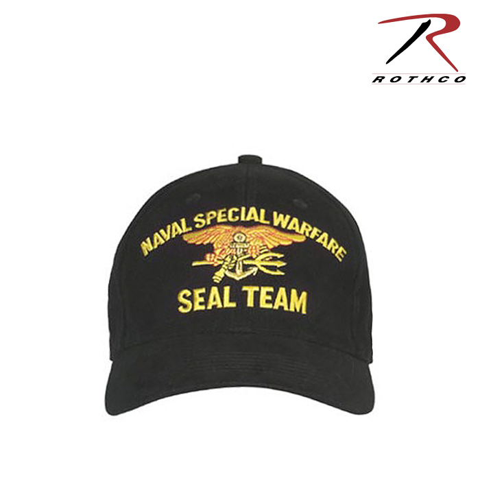 로스코(Rothco) [Rothco] Naval Special Warfare Seal Team Cap - 로스코 미해군 특전단 네이비씰 팀 로고 캡 모자