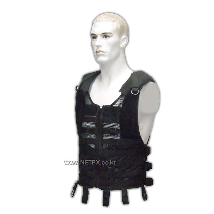 트로이(2ROY Tactical) Delta Vest BLK - 택티컬 델타 베스트 블랙